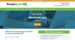 Desktop Screenshot of akronym.com